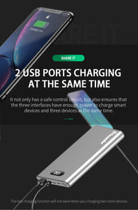 Technoamp 10000mAh All in One Fast Charge Power Bank Dash VOOC Super Charge QC 3.0 USB C PD PBAO10