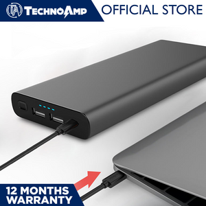 Technoamp 25000mAh 100W PD 3.0 PPS USB Type C Power Bank w/ 2 Ports QC 3.0 Power Delivery PBTC25
