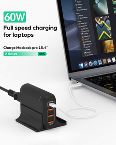 Technoamp 66W USB C PD3.0 PPS 60W Quick Charge 4.0 & 3Port Quick Charge 3.0 WCTC66