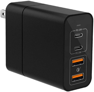 Technoamp 48W USB C PD3.0 PPS 30W Quick Charge 4.0 & 2 Port Quick Charge 3.0 WCTC48