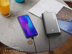 Technoamp 10000mAh All in One Fast Charge Power Bank Dash VOOC Super Charge QC 3.0 USB C PD PBAO10
