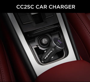 Technoamp 5A Super Charge/Quick Charge3.0 Car charger dual port 4.5V5A 5V2.4A