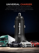 Load image into Gallery viewer, Technoamp 5A Super Charge/Quick Charge3.0 Car charger dual port 4.5V5A 5V2.4A