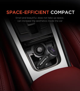 Technoamp 5A Super Charge/Quick Charge3.0 Car charger dual port 4.5V5A 5V2.4A