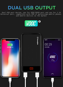 Technoamp VOOC/DASH Charging Power Bank 20000mAh 5V4A PBVC20