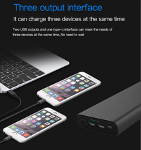 Load image into Gallery viewer, Technoamp 25000mAh 100W PD 3.0 PPS USB Type C Power Bank w/ 2 Ports QC 3.0 Power Delivery PBTC25
