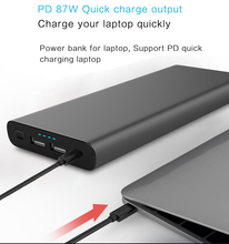 Load image into Gallery viewer, Technoamp 25000mAh 100W PD 3.0 PPS USB Type C Power Bank w/ 2 Ports QC 3.0 Power Delivery PBTC25