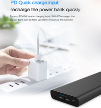Load image into Gallery viewer, Technoamp 25000mAh 100W PD 3.0 PPS USB Type C Power Bank w/ 2 Ports QC 3.0 Power Delivery PBTC25