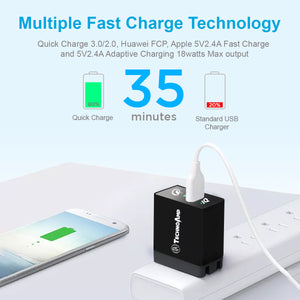 Technoamp WC1QC3 1 port Quick charge 3.0 huawei FCP wall charger