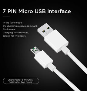 Technoamp 4A Micro USB VOOC Flash Charge Cable 3.3ft CAVOMR