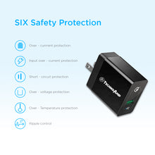 Load image into Gallery viewer, Technoamp WC1QC3 1 port Quick charge 3.0 huawei FCP wall charger