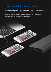 Technoamp 25000mAh 100W PD 3.0 PPS USB Type C Power Bank w/ 2 Ports QC 3.0 Power Delivery PBTC25