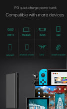 Load image into Gallery viewer, Technoamp 25000mAh 100W PD 3.0 PPS USB Type C Power Bank w/ 2 Ports QC 3.0 Power Delivery PBTC25