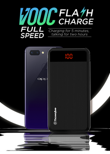 Technoamp VOOC/DASH Charging Power Bank 20000mAh 5V4A PBVC20