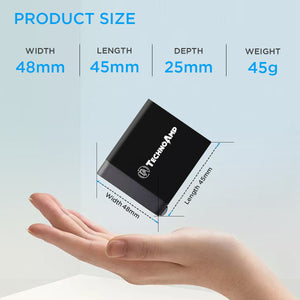 Technoamp WC1QC3 1 port Quick charge 3.0 huawei FCP wall charger