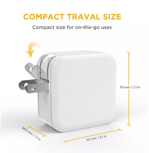 Technoamp WC30PD 1 Port USB Type C Power Delivery 30 watts Quick Charge 3.0 Huawei FCP