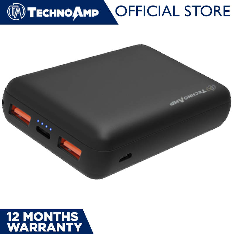 Technoamp 10000mAh PDQC10 PowerBank Quick Charge USB C PD